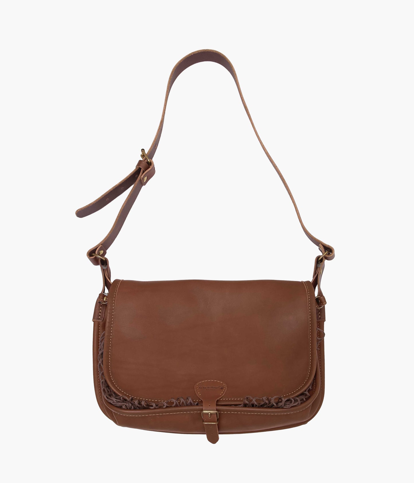 LE SAC DU BERGER ''GIBECIERE 3FILLET CHASSE'' (L.BROWN)