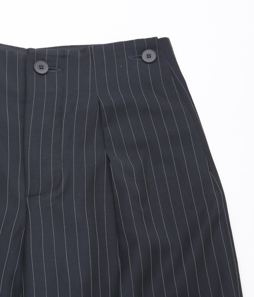 LEA BOBERG ''AP TROUSERS (BATEMAN OGDEN)'' (DARK NAVY / WHITE STRIPE)