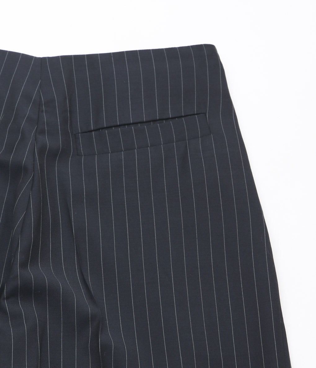 LEA BOBERG ''A.P. TROUSERS (BATEMAN OGDEN)'' (DARK NAVY / WHITE STRIPE)