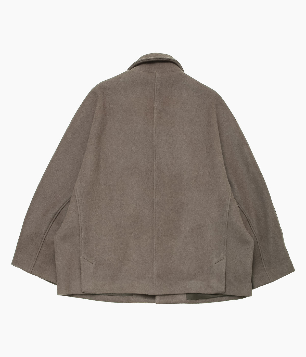 LEA BOBERG ''CHORE JACKET (JAPANESE MELTON WOOL BLEND)'' (TAUPE)