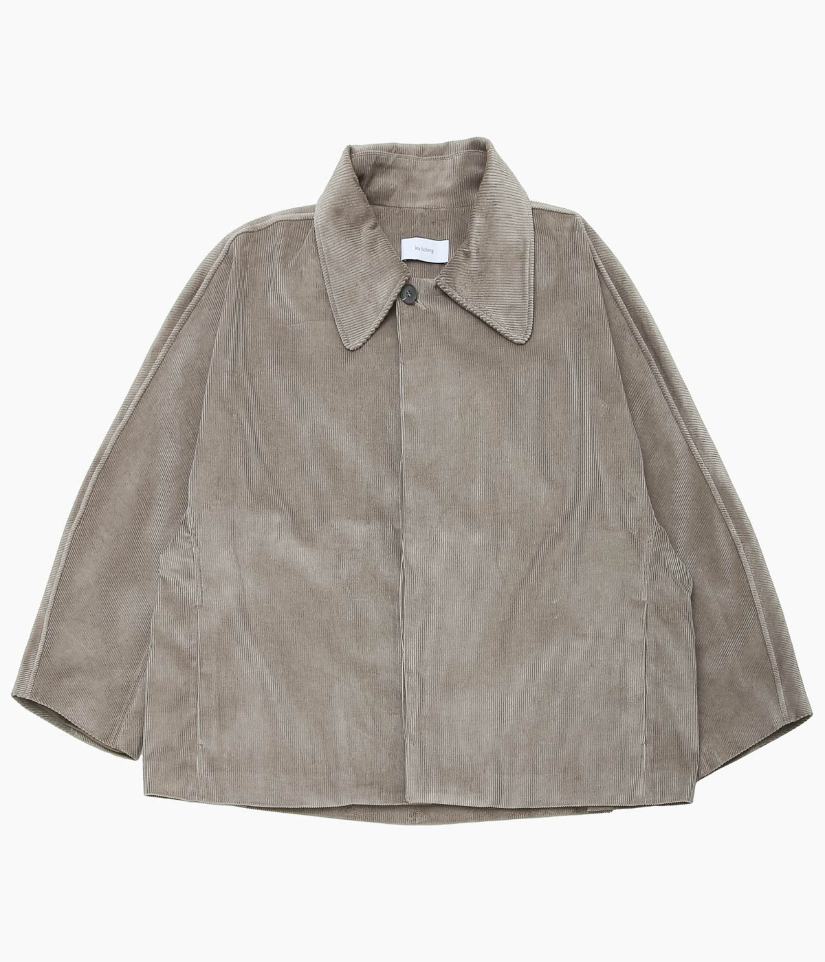 LEA BOBERG ''CHORE JACKET (JP ORGANIC COTTON 8.5 WALE CORDUROY)'' (TAUPE)