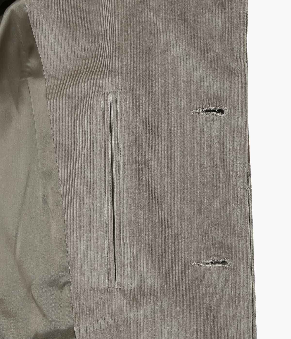 LEA BOBERG ''CHORE JACKET (JP ORGANIC COTTON 8.5 WALE CORDUROY)'' (TAUPE)