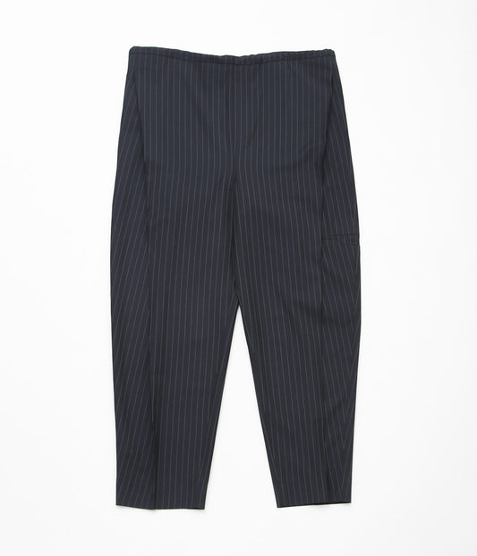 LEA BOBERG ''DDP TROUSERS (BATEMAN OGDEN) ''(DARK NAVY / WHITE STRIPE)