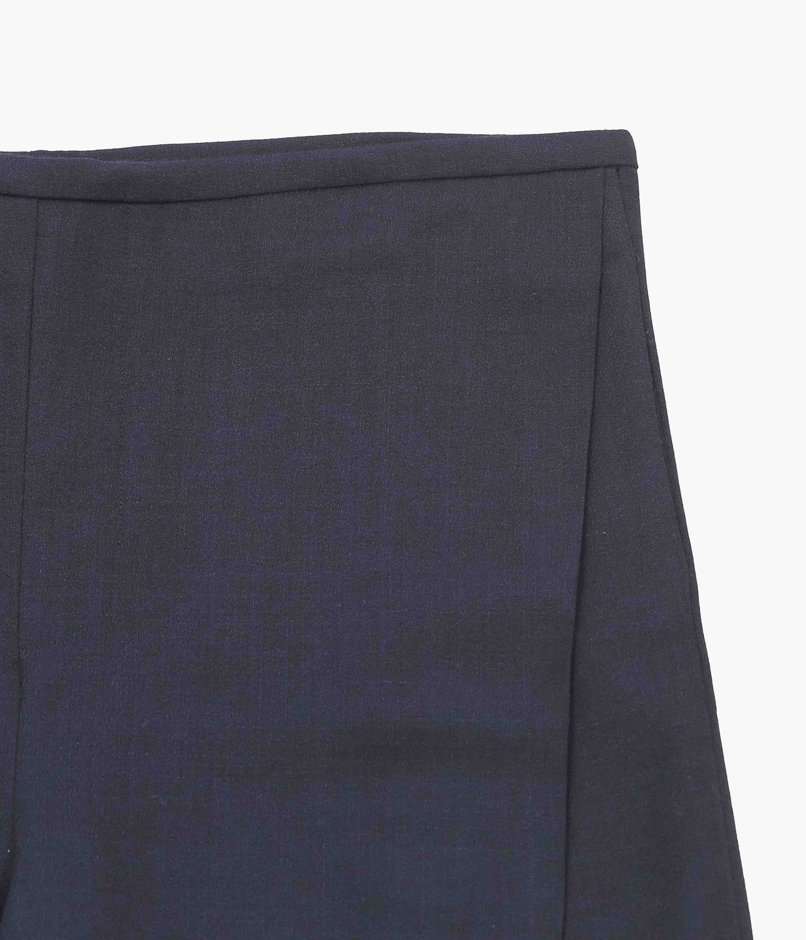 LEA BOBERG ''D.D.P. TROUSERS｜BRITISH WOOL CREPE'' (NAVY) – THE