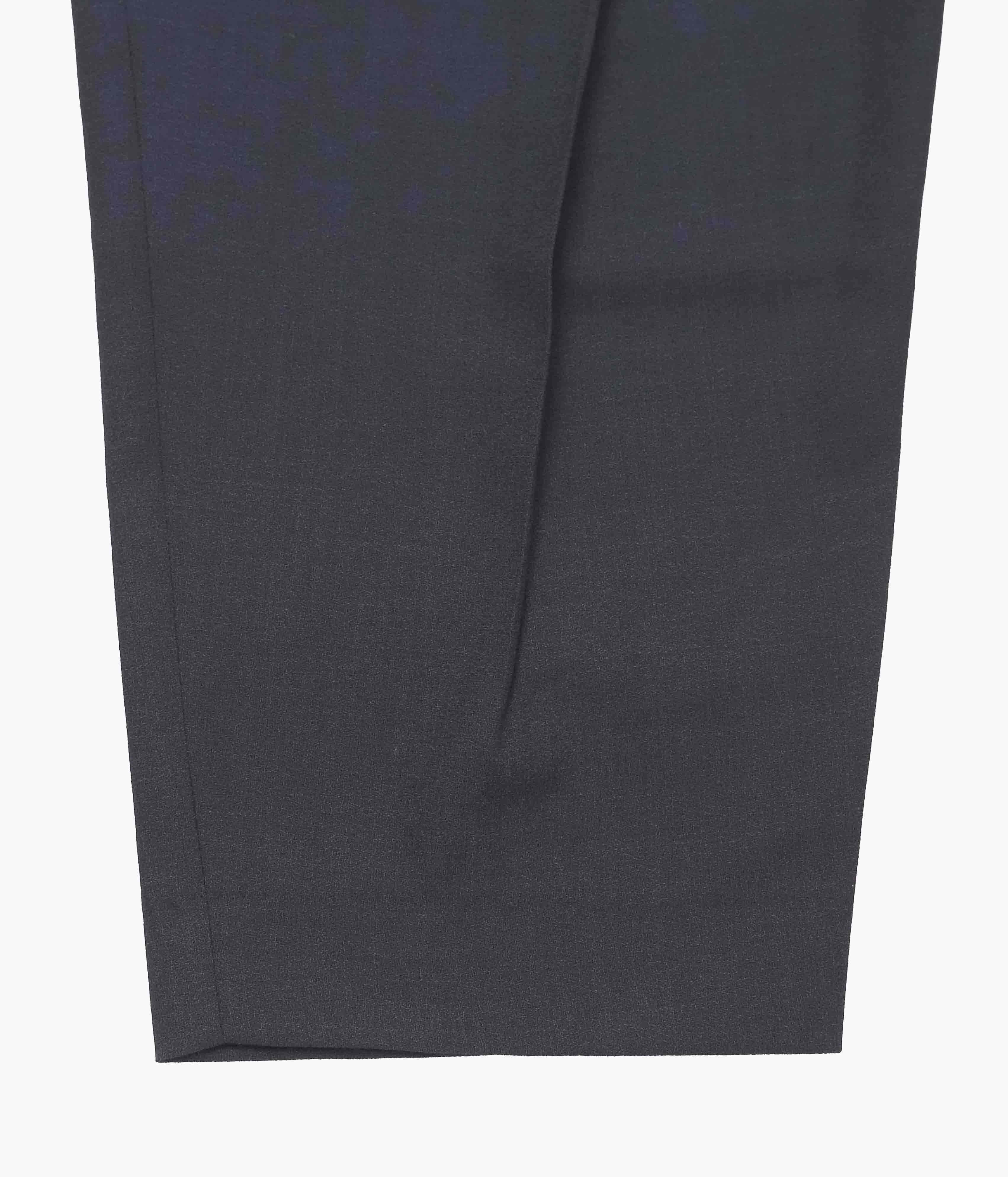 LEA BOBERG ''D.D.P. TROUSERS｜BRITISH WOOL CREPE'' (NAVY) – THE
