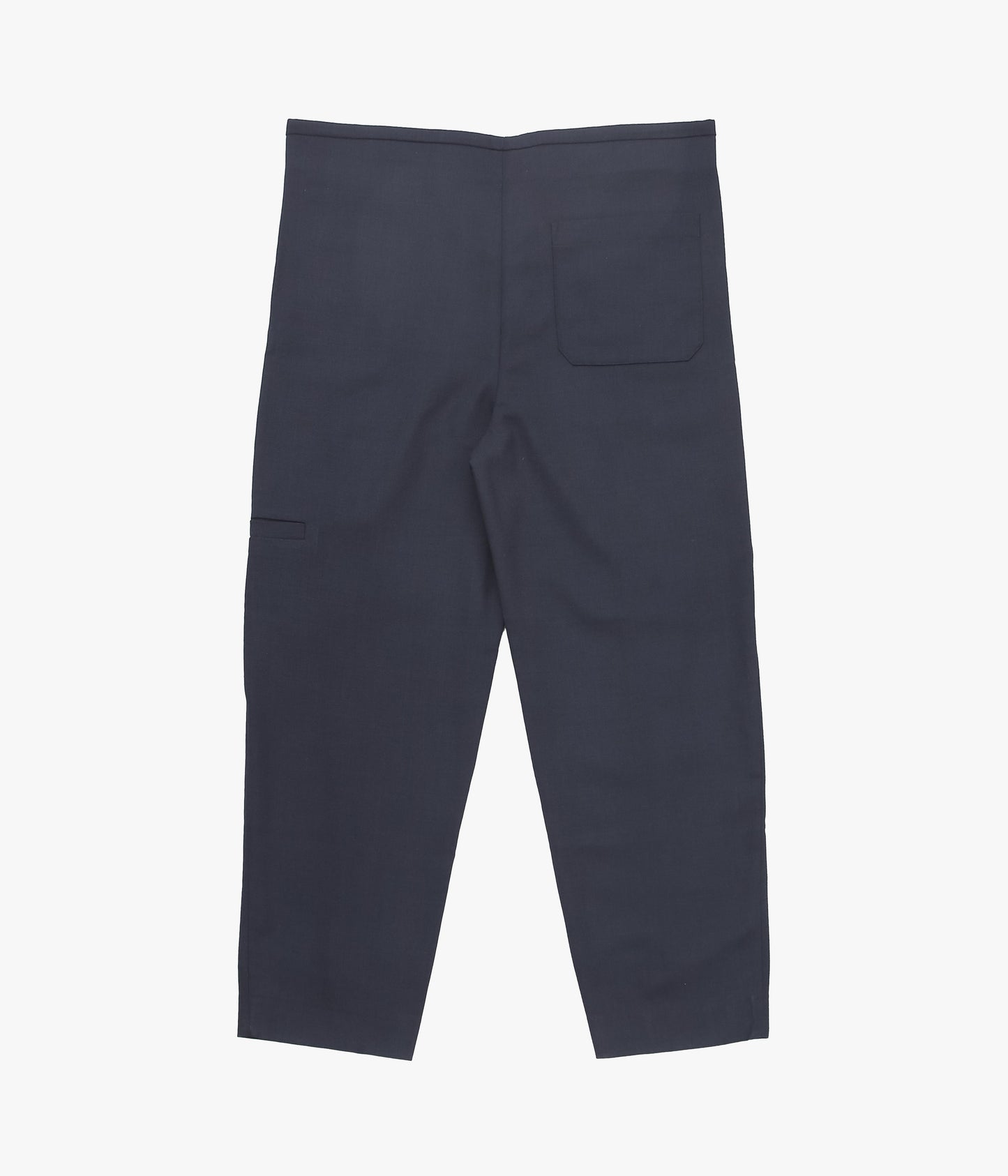 LEA BOBERG ''D.D.P. TROUSERS｜BRITISH WOOL CREPE'' (NAVY)