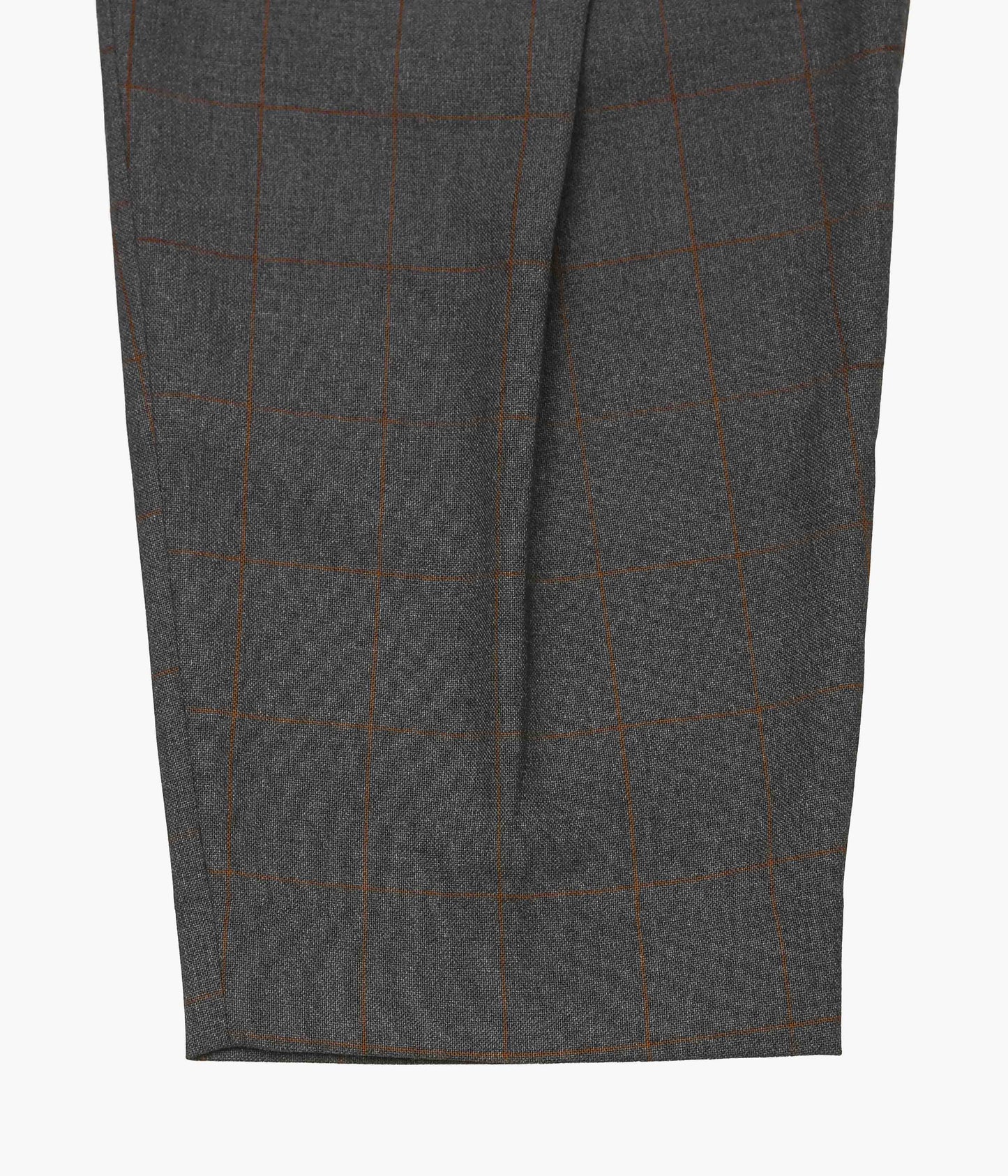 LEA BOBERG ''D.D.P. TROUSERS｜DUGDALE TROPICAL BREEZE'' (MID GREY)