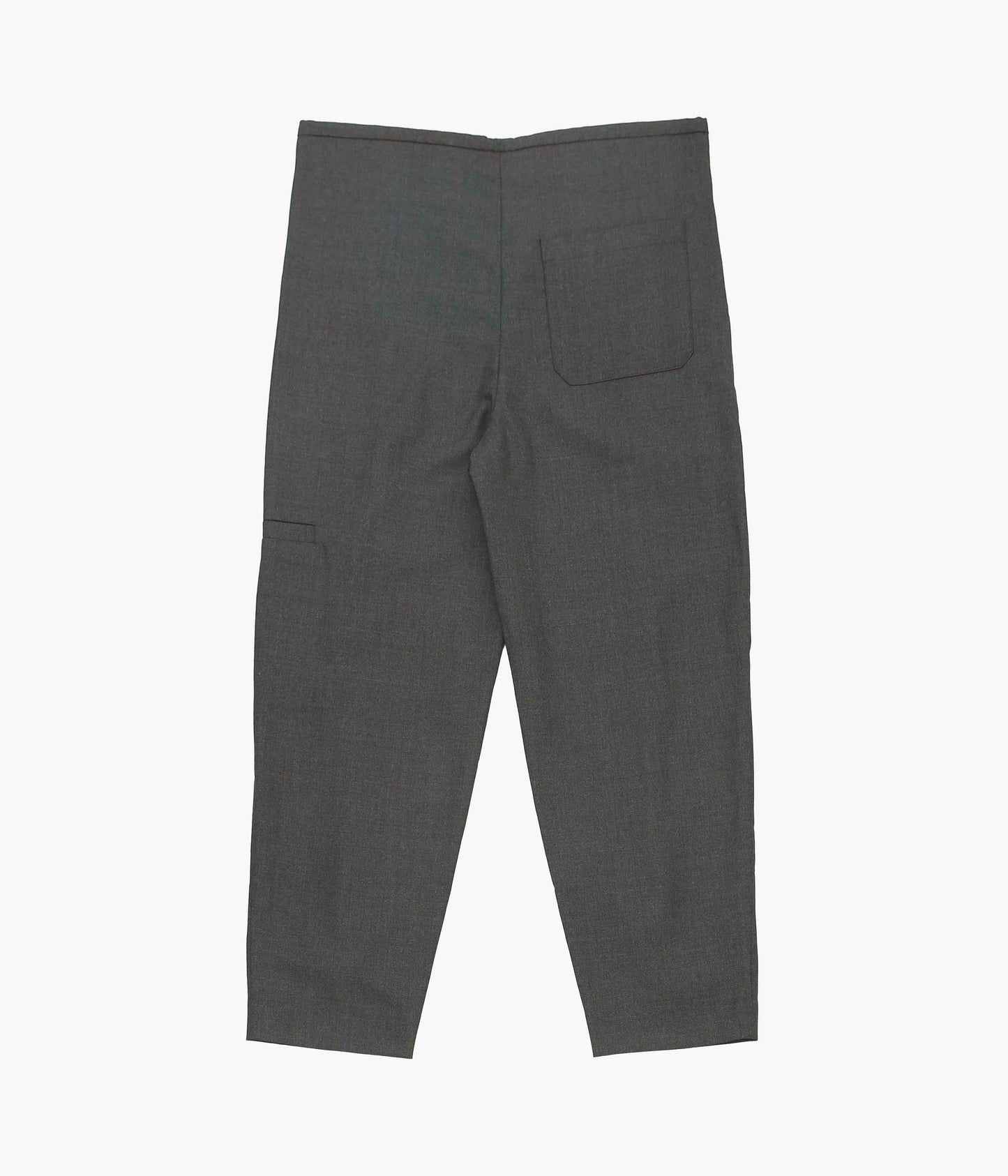 LEA BOBERG ''D.D.P. TROUSERS｜DUGDALE TROPICAL BREEZE'' (MID GREY)