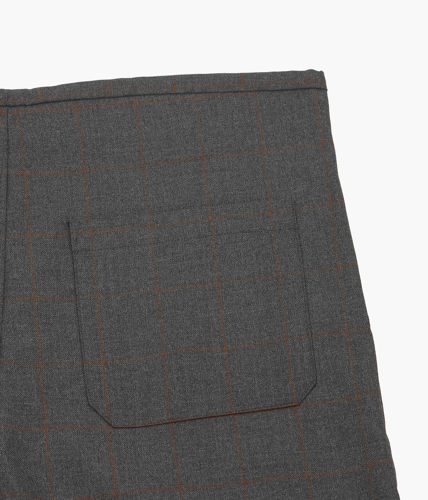 LEA BOBERG ''D.D.P. TROUSERS｜DUGDALE TROPICAL BREEZE'' (MID GREY)