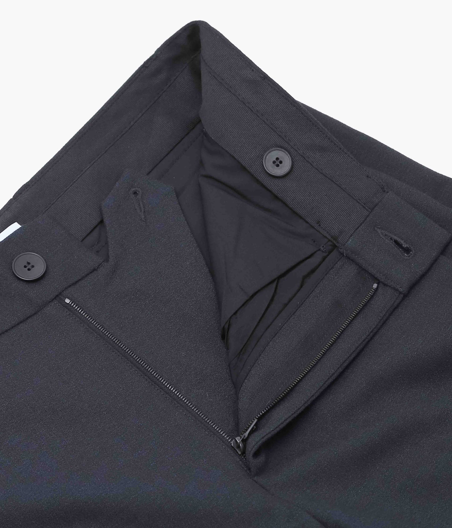LEA BOBERG ''D.P. TROUSERS｜BRITISH WOOL CREPE'' (NAVY)