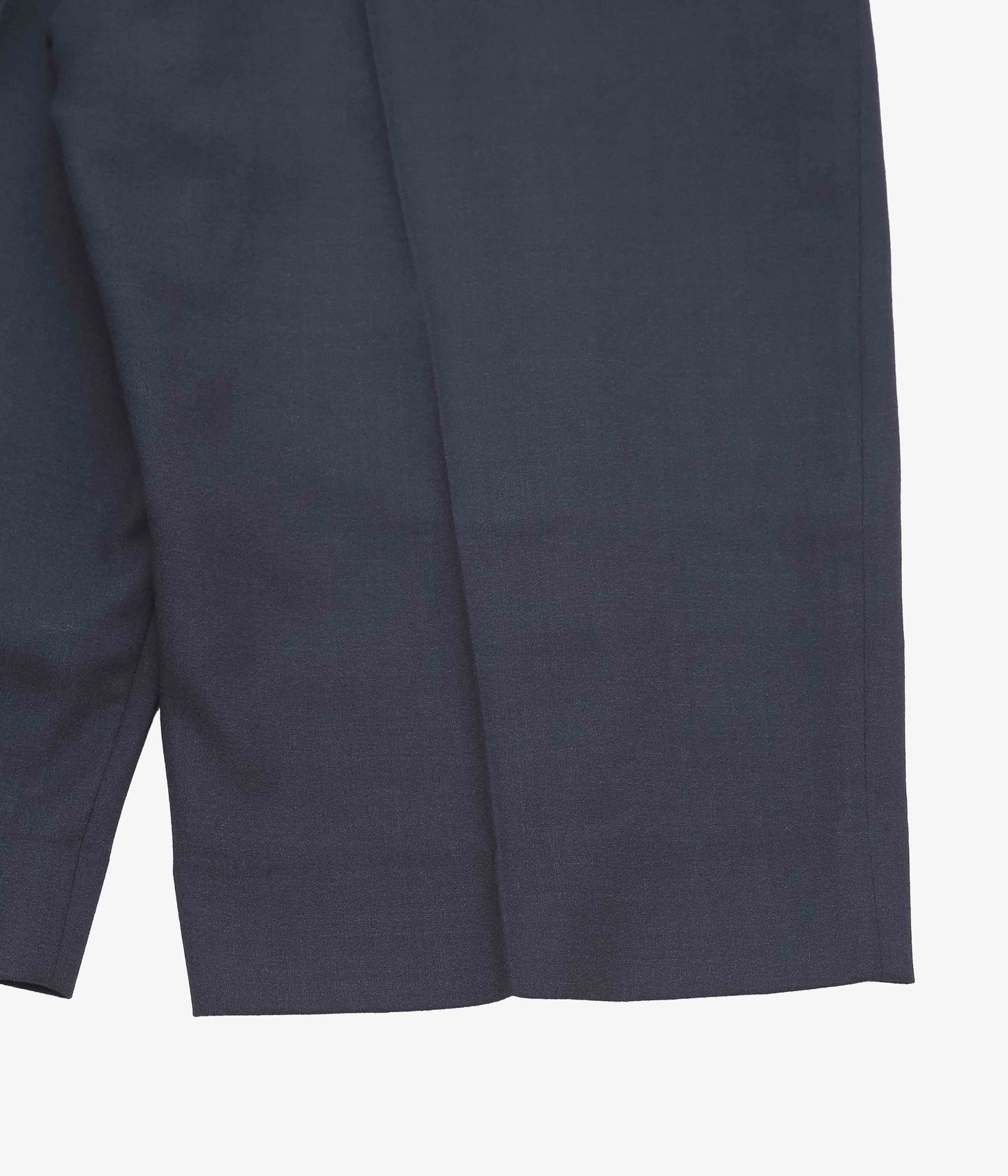 LEA BOBERG ''FLAP POCKET SHORTS｜BRITISH WOOL CREPE'' (NAVY)