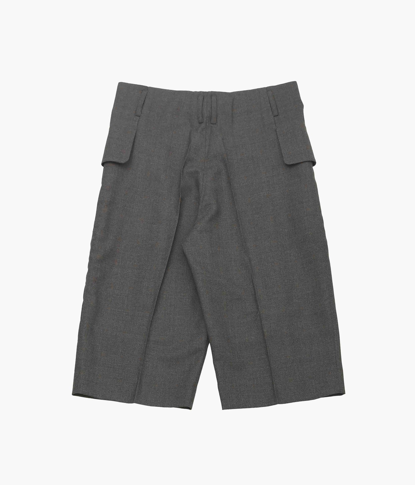 LEA BOBERG ''FLAP POCKET SHORTS｜DUGDALE TROPICAL BREEZE'' (MID GREY)