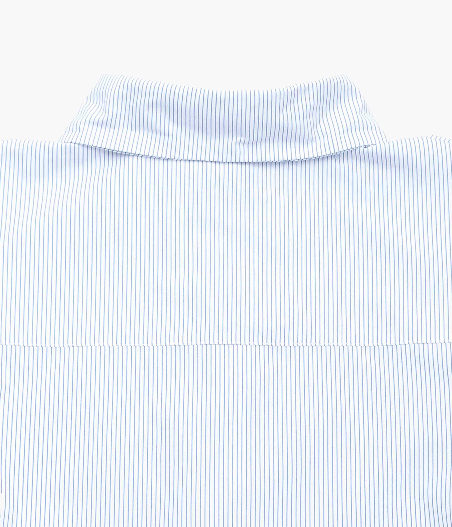 LEA BOBERG ''PATCH POCKET SHIRT｜BRITISH COTTON'' (NAVY STRIPED)