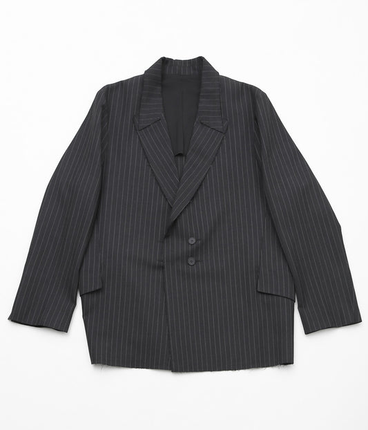 LEA BOBERG ''R.P.L. BLAZER (BATEMAN OGDEN)'' (CHARCOAL / WHITE STRIPE)