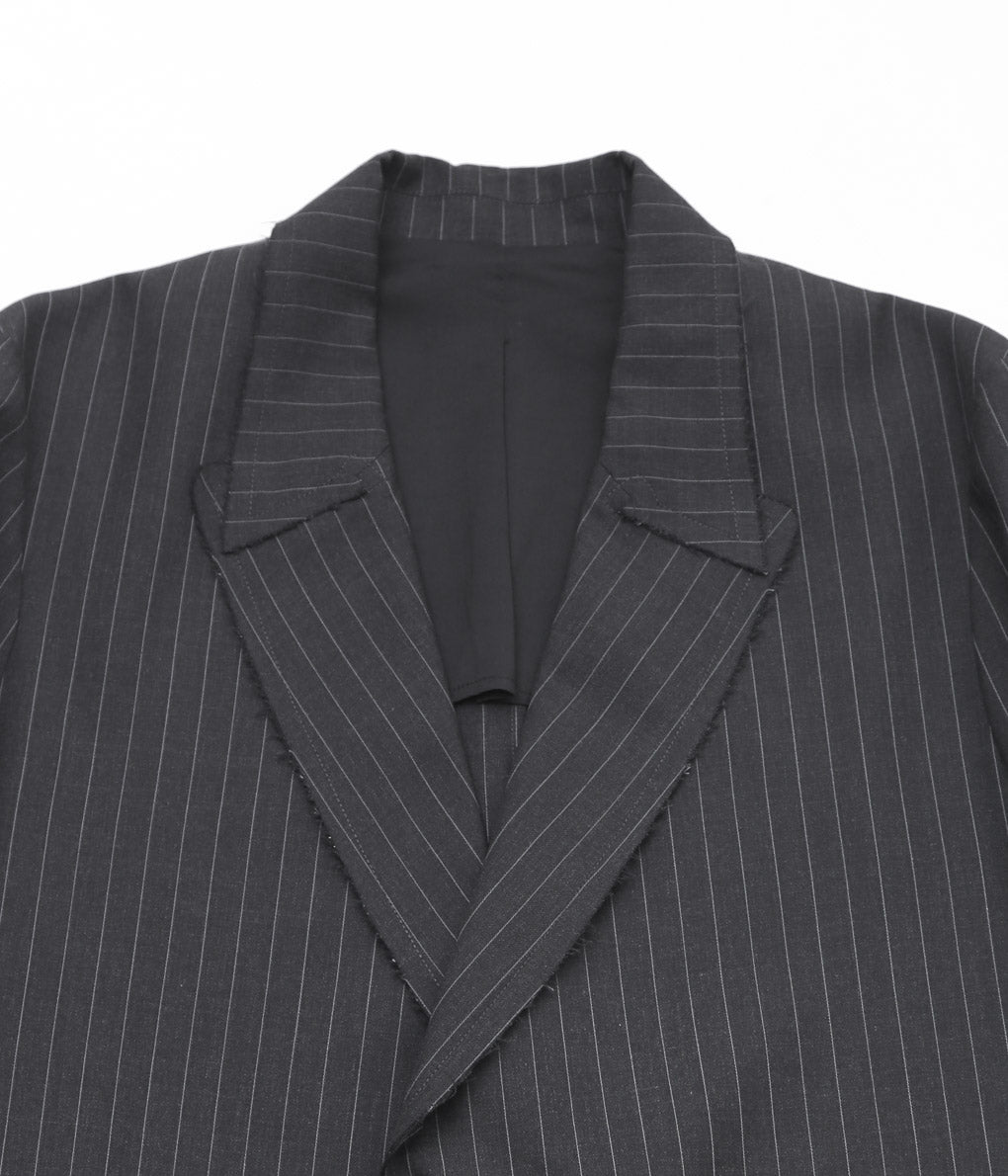 LEA BOBERG ''R.P.L. BLAZER (BATEMAN OGDEN)'' (CHARCOAL / WHITE STRIPE)