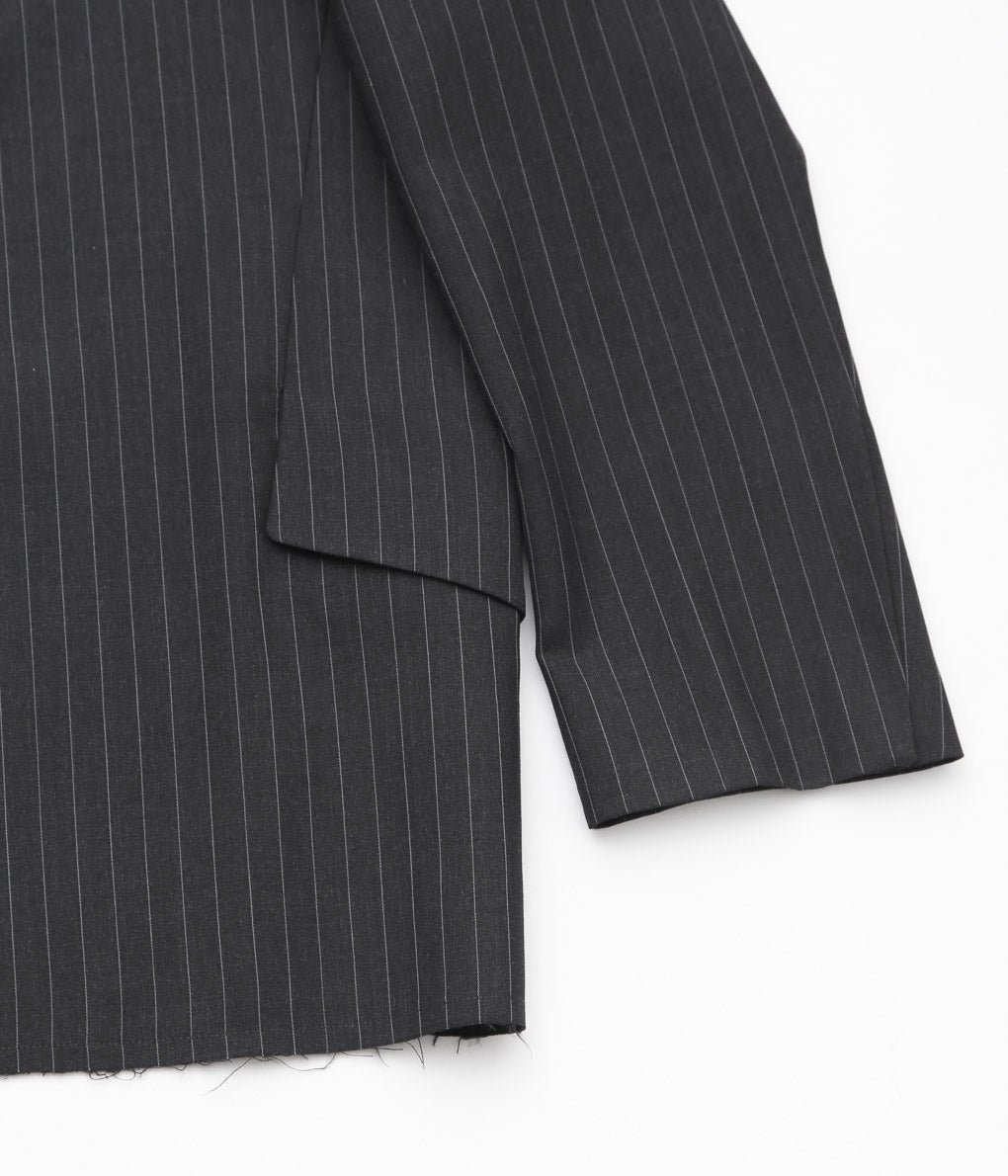 LEA BOBERG ''R.P.L. BLAZER (BATEMAN OGDEN)'' (CHARCOAL / WHITE STRIPE)