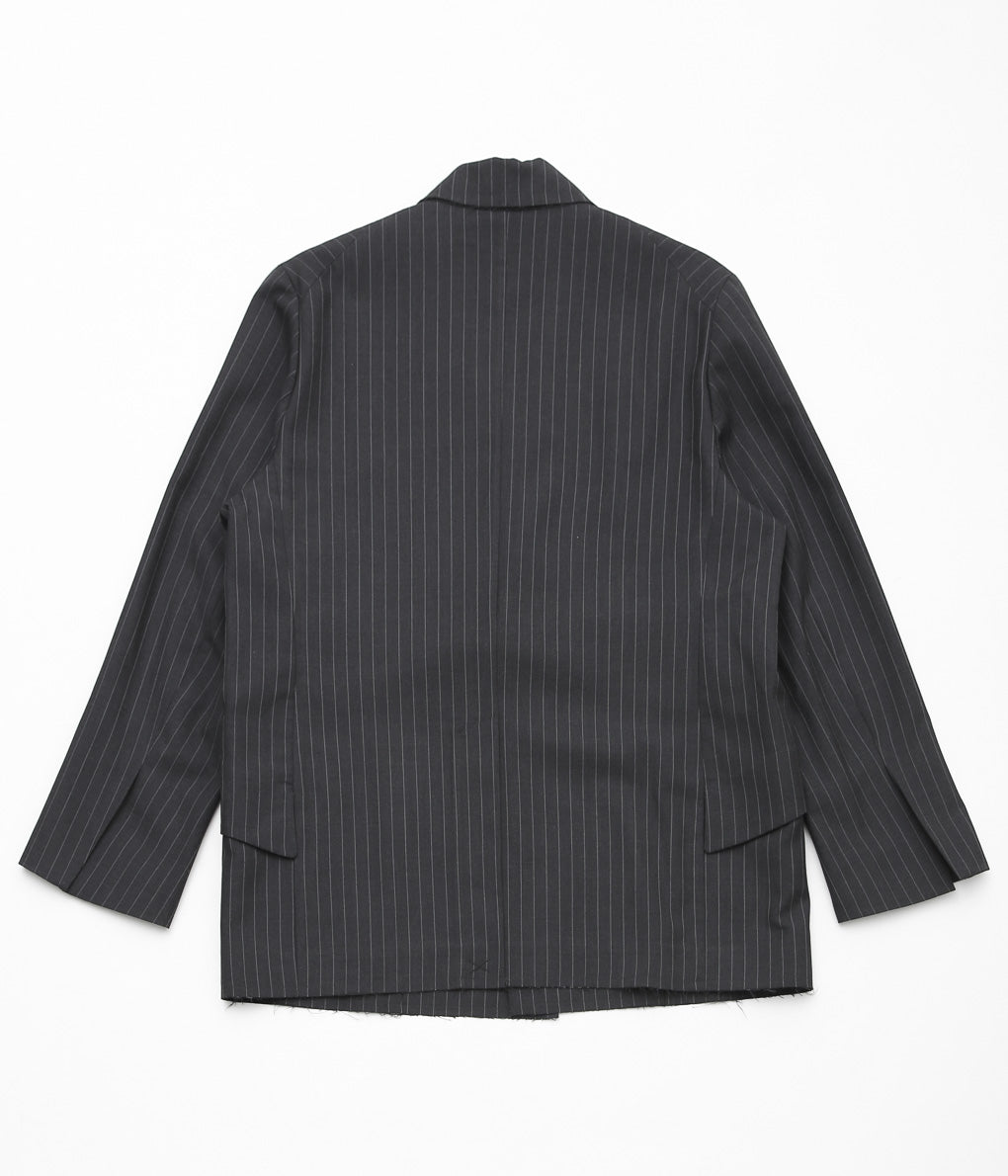 LEA BOBERG ''R.P.L. BLAZER (BATEMAN OGDEN)'' (CHARCOAL / WHITE STRIPE)