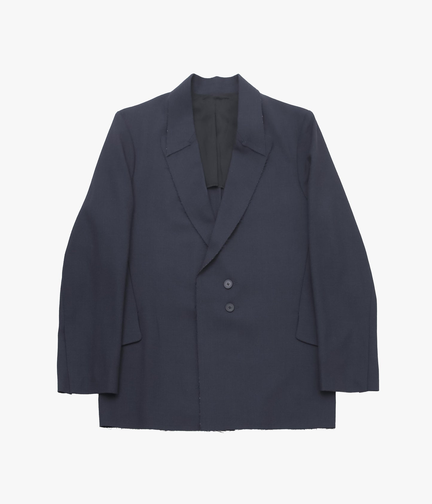 LEA BOBERG ''R.P.L. BLAZER｜BRITISH WOOL CREPE'' (NAVY)