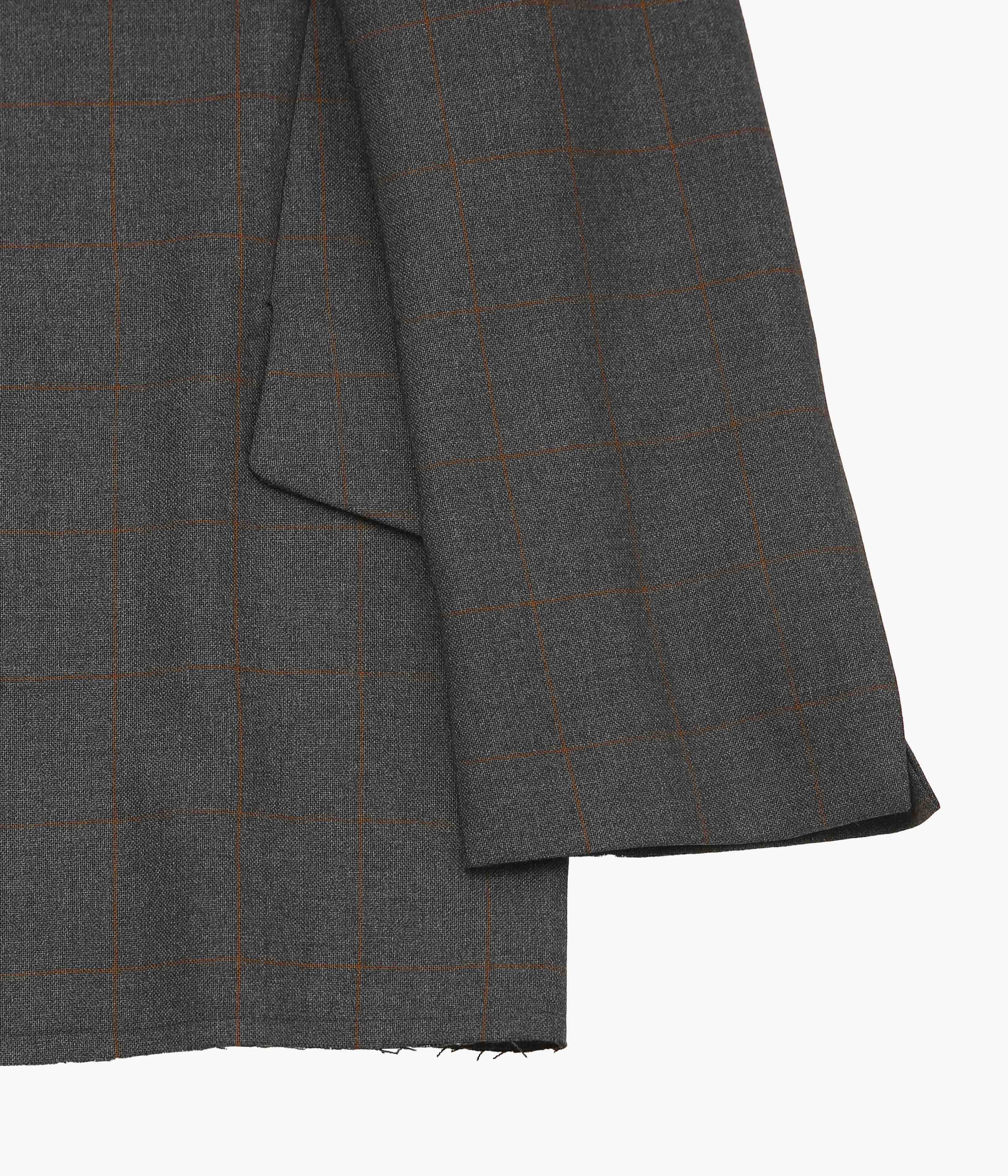 LEA BOBERG ''R.P.L. BLAZER｜DUGDALE TROPICAL BREEZE'' (MID GREY