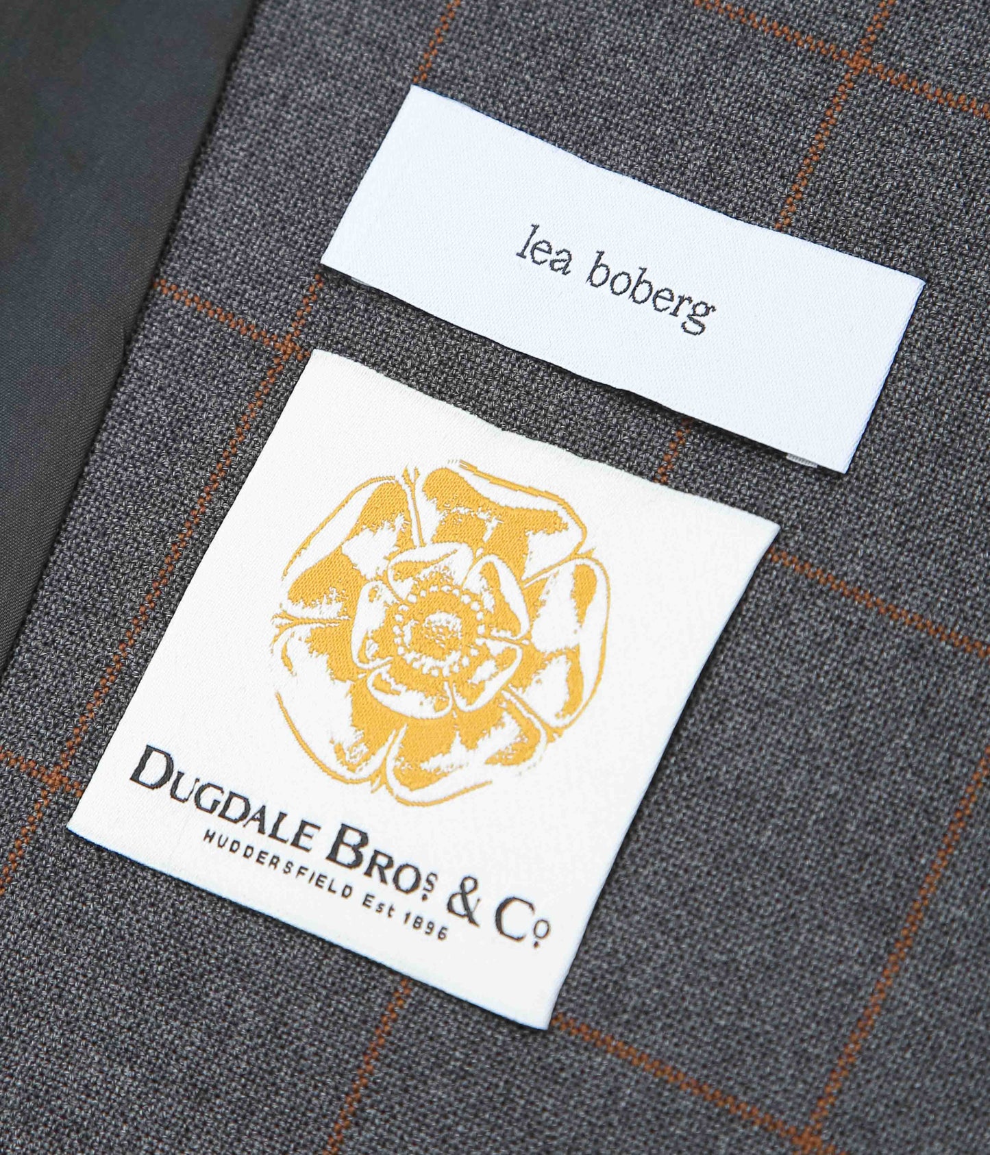 LEA BOBERG ''RPL BLAZER | DUGDALE TROPICAL BREEZE ''(MID GREY)