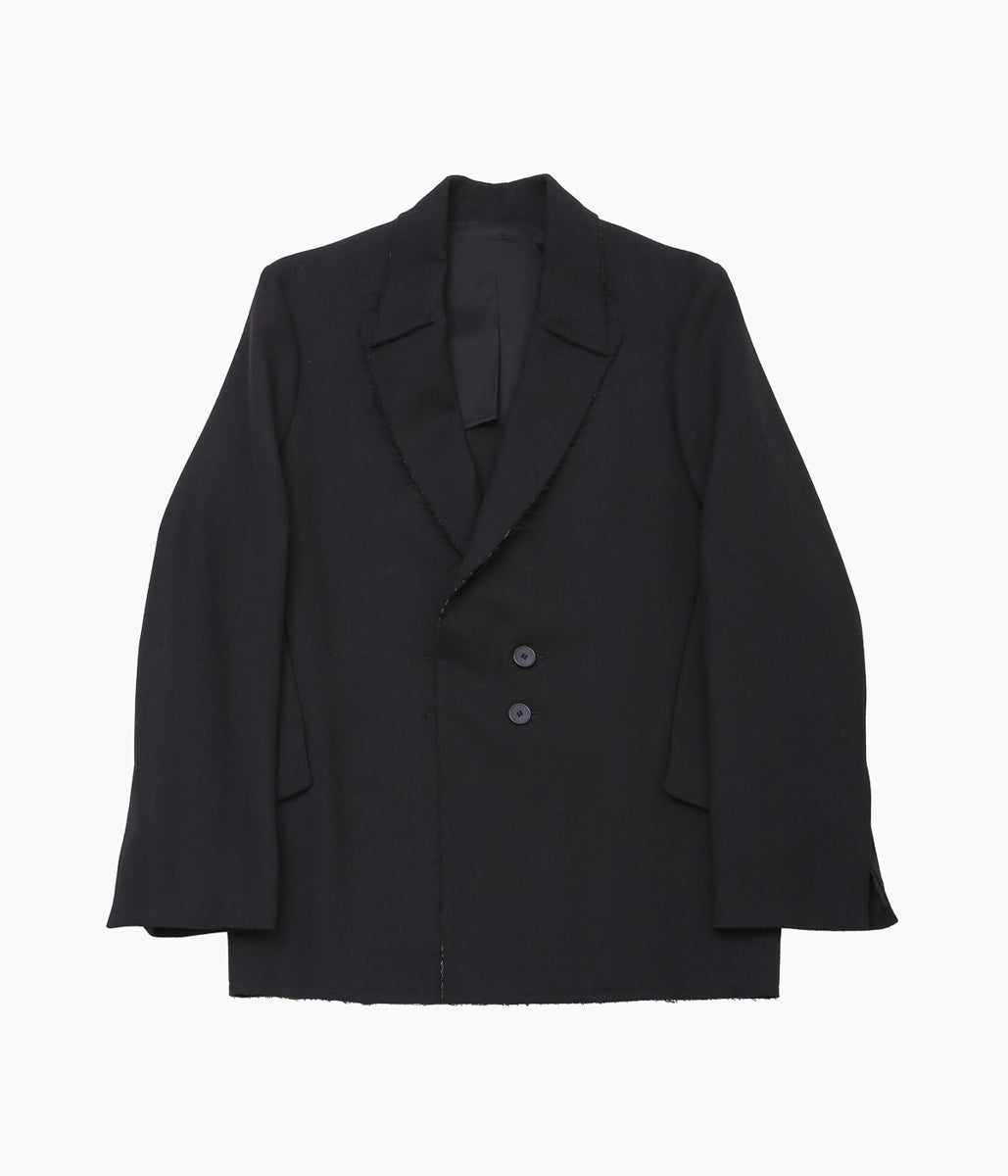 LEA BOBERG ''RPL BLAZER｜BRITISH DOUBLE WOOL CREPE'' (블랙)