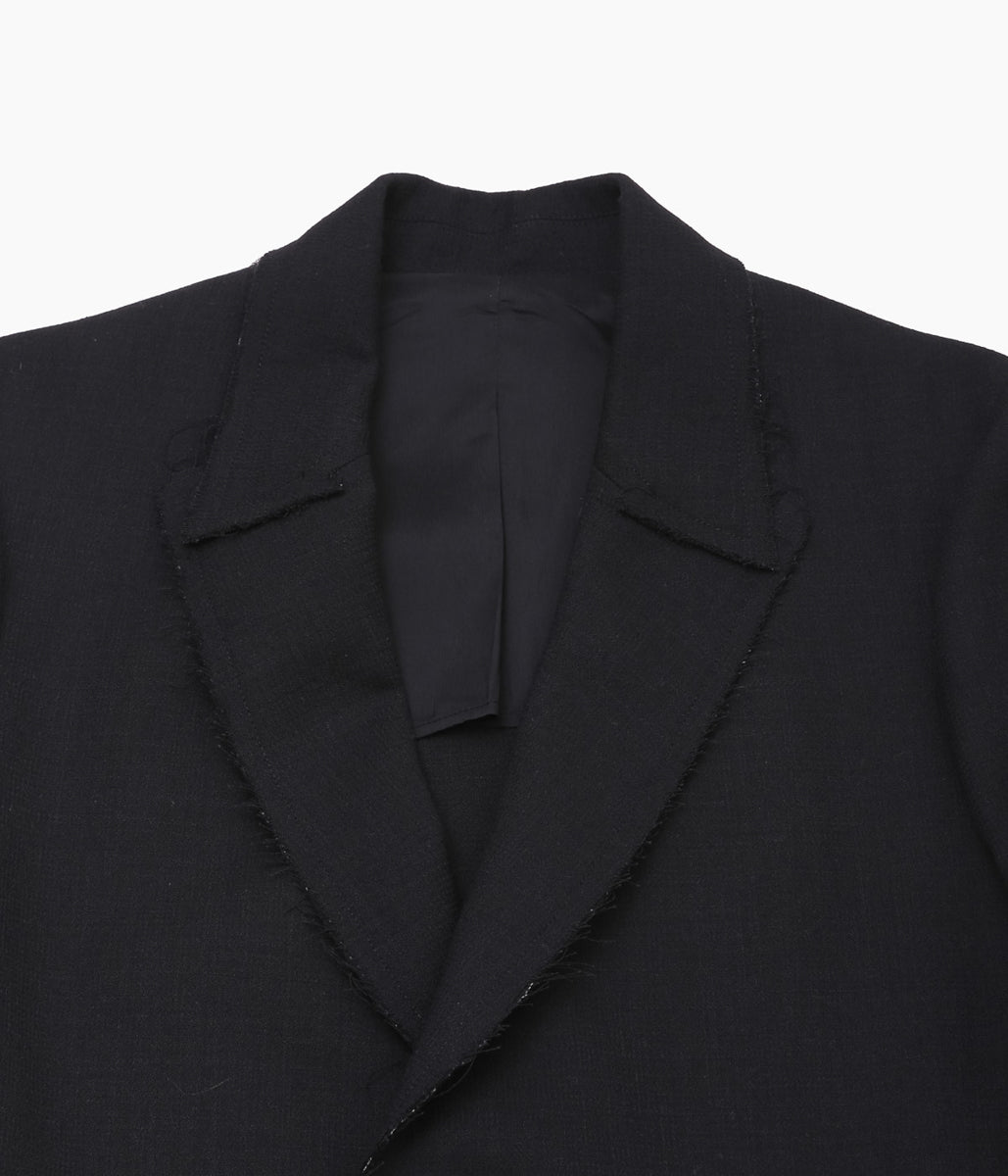 LEA BOBERG ''RPL BLAZER｜BRITISH DOUBLE WOOL CREPE'' (블랙)