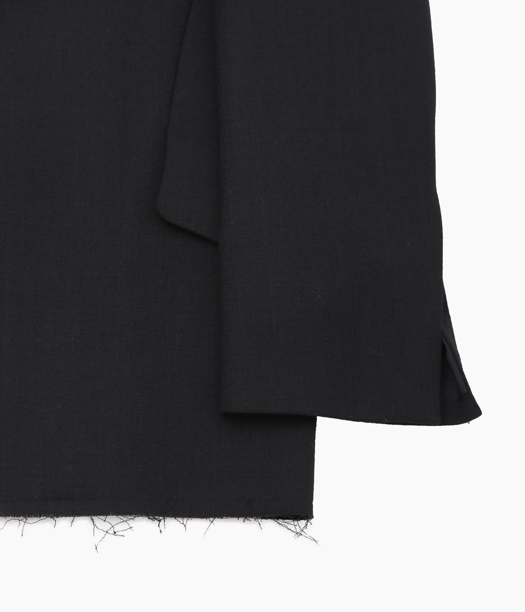 LEA BOBERG ''RPL BLAZER｜BRITISH DOUBLE WOOL CREPE'' (블랙)