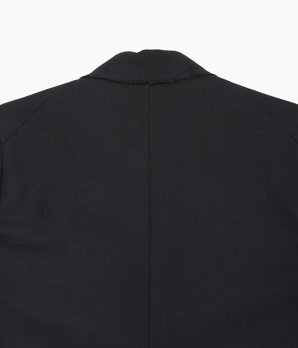 LEA BOBERG ''RPL BLAZER｜BRITISH DOUBLE WOOL CREPE'' (블랙)