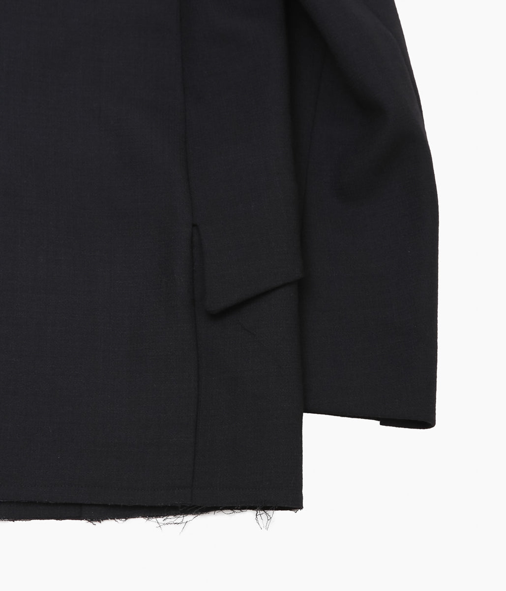 LEA BOBERG ''RPL BLAZER｜BRITISH DOUBLE WOOL CREPE'' (블랙)