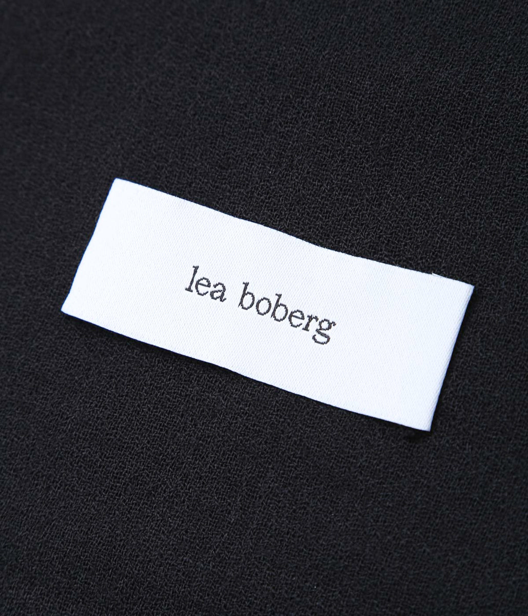 LEA BOBERG ''RPL BLAZER｜BRITISH DOUBLE WOOL CREPE'' (블랙)