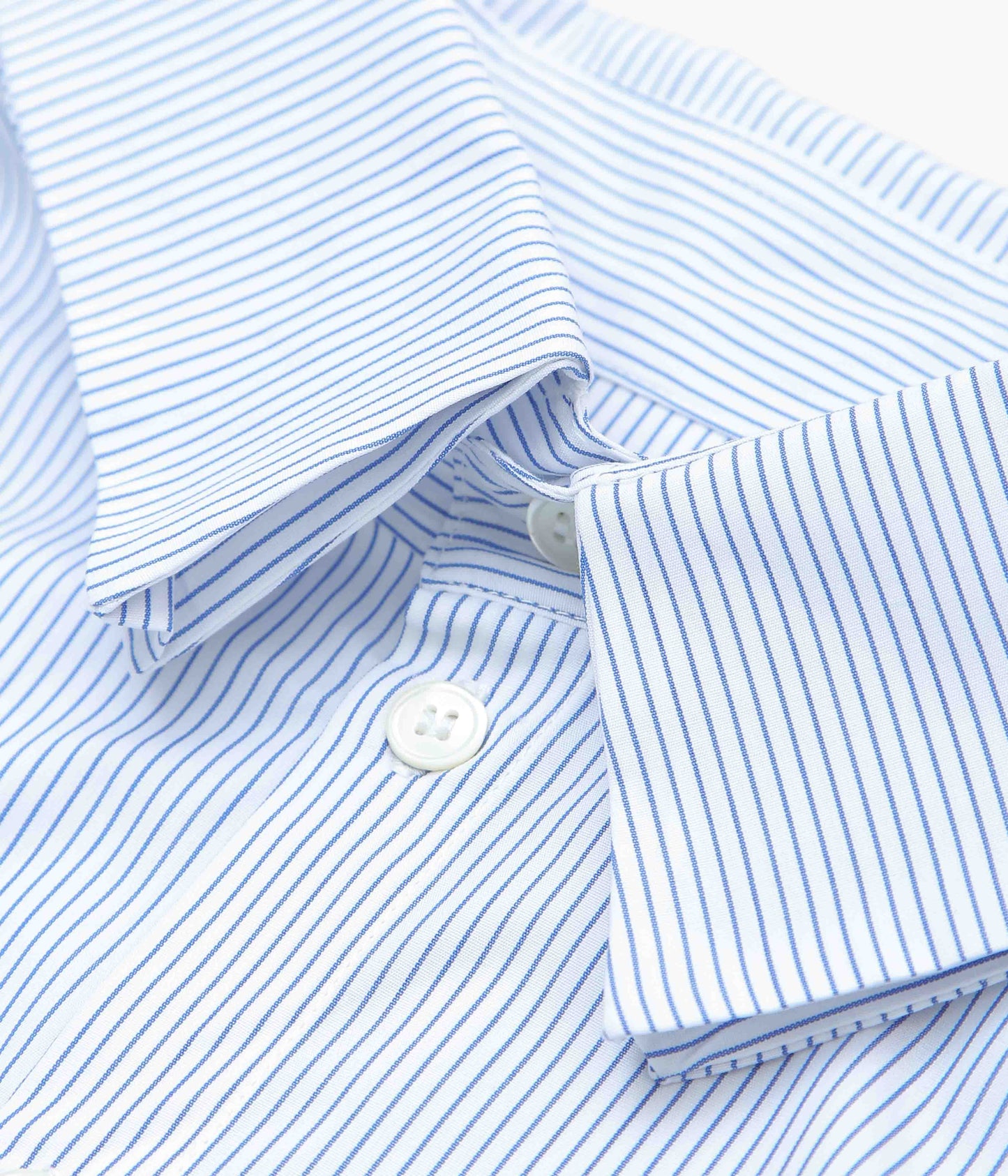 LEA BOBERG ''S.C. SHIRT｜BRITISH COTTON'' (NAVY STRIPED)