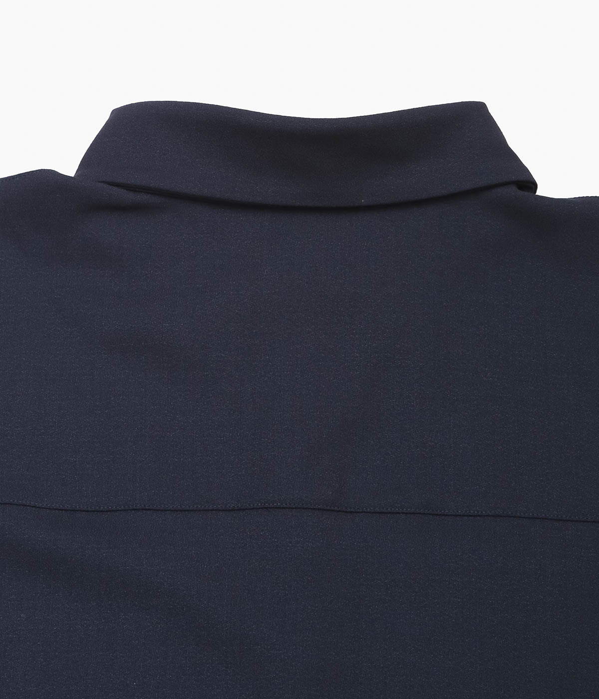 LEA BOBERG ''S.C. SHIRT (BRITISH WOOL CREPE)'' (NAVY) – THE STORE