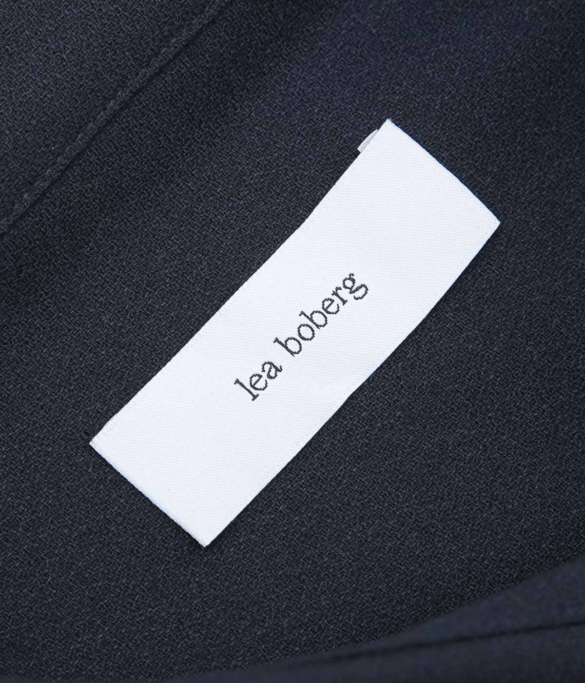 LEA BOBERG ''S.C. SHIRT (BRITISH WOOL CREPE)'' (NAVY) – THE STORE