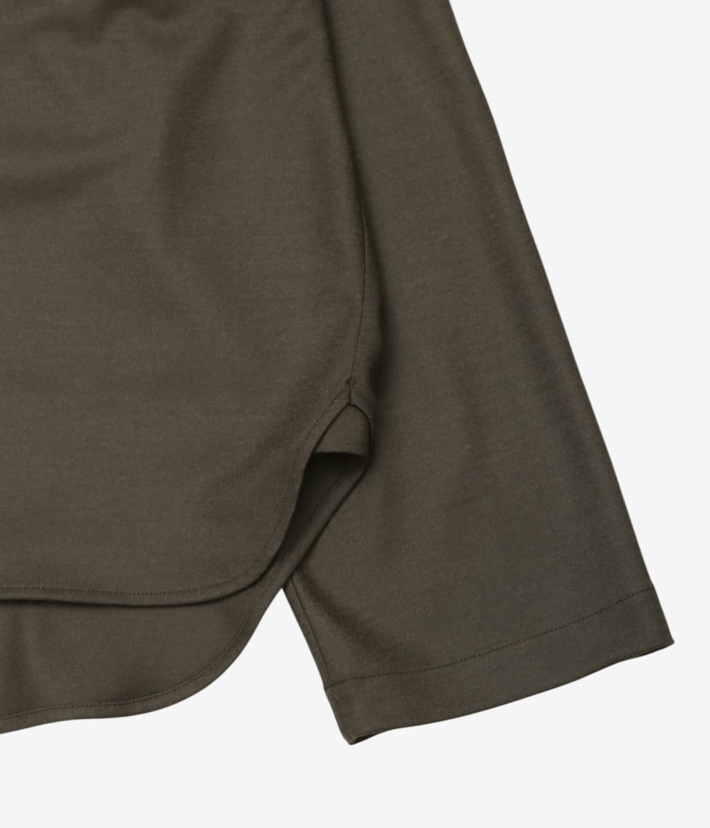 LEA BOBERG ''SC-FF SHIRT｜JAPANESE WOOL FLANNEL'' (BROWN)