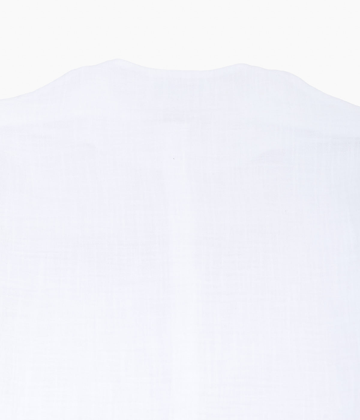 LEA BOBERG ''SLIT SHIRT (BRITISH ORGANIC COTTON GAUZE)'' (WHITE)