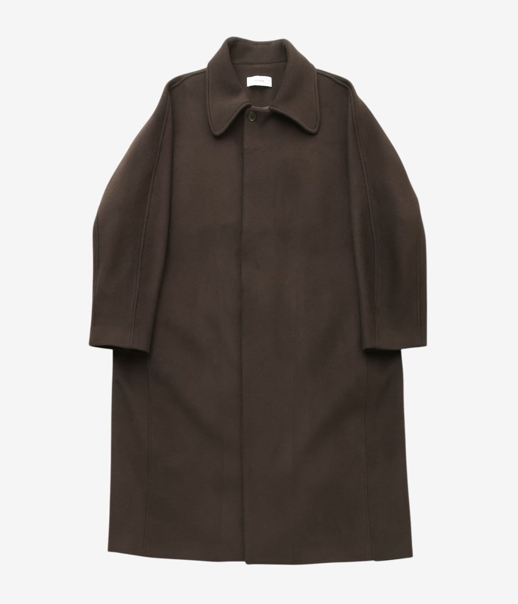 LEA BOBERG ''TP COAT｜JAPANESE SHORT VELOUR'' (DARK BROWN)