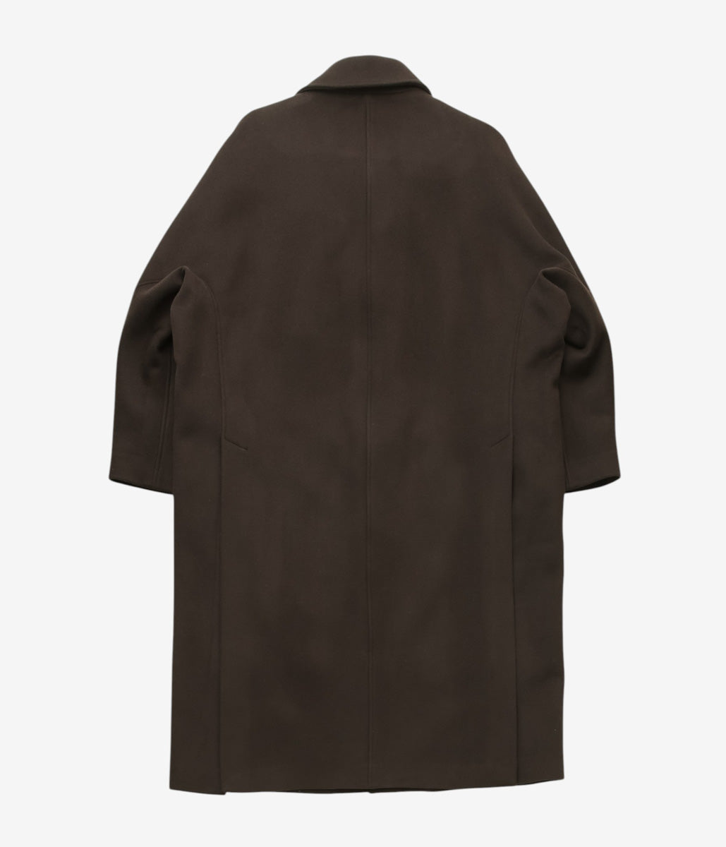 LEA BOBERG ''TP COAT｜JAPANESE SHORT VELOUR'' (DARK BROWN)