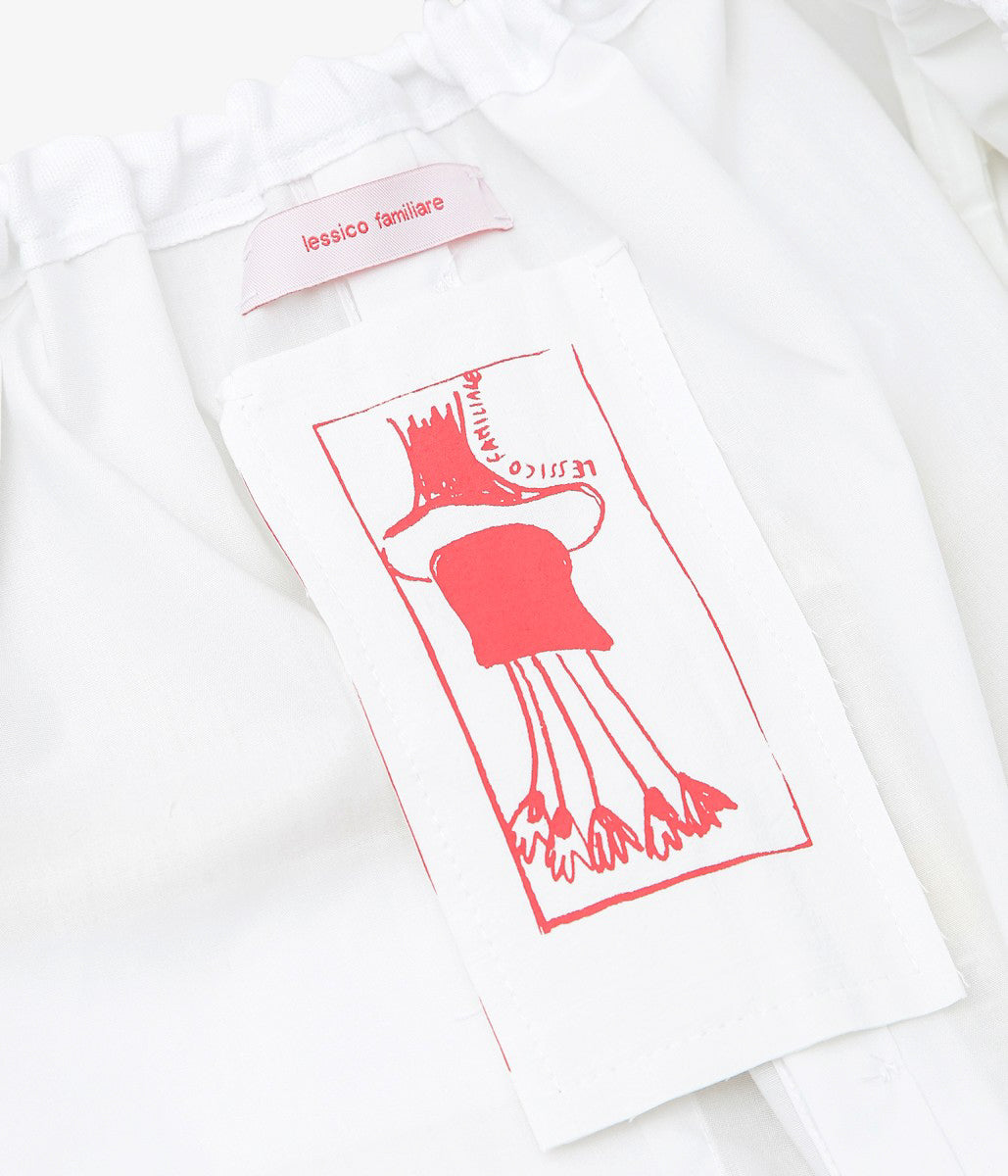 LESSICO FAMILIARE ''ANGEL SHIRTS SKIRT'' (MIXED WHITES /1)