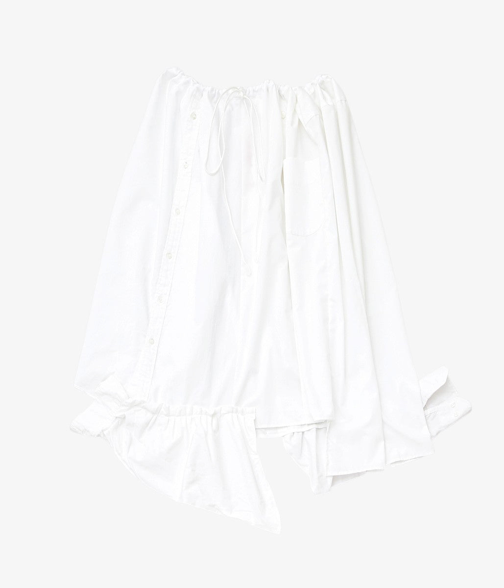 LESSICO FAMILIARE ''ANGEL SHIRTS SKIRT'' (MIXED WHITES /1)