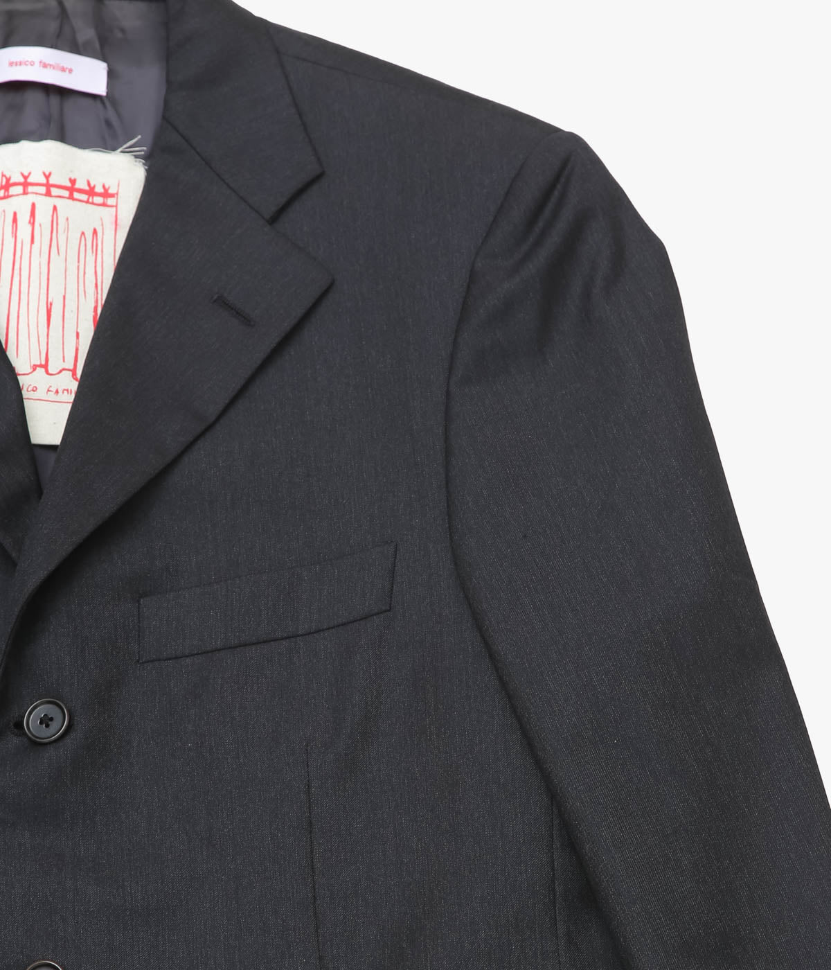 LESSICO FAMILIARE 'COCOON BLAZER' (BLACK 4)