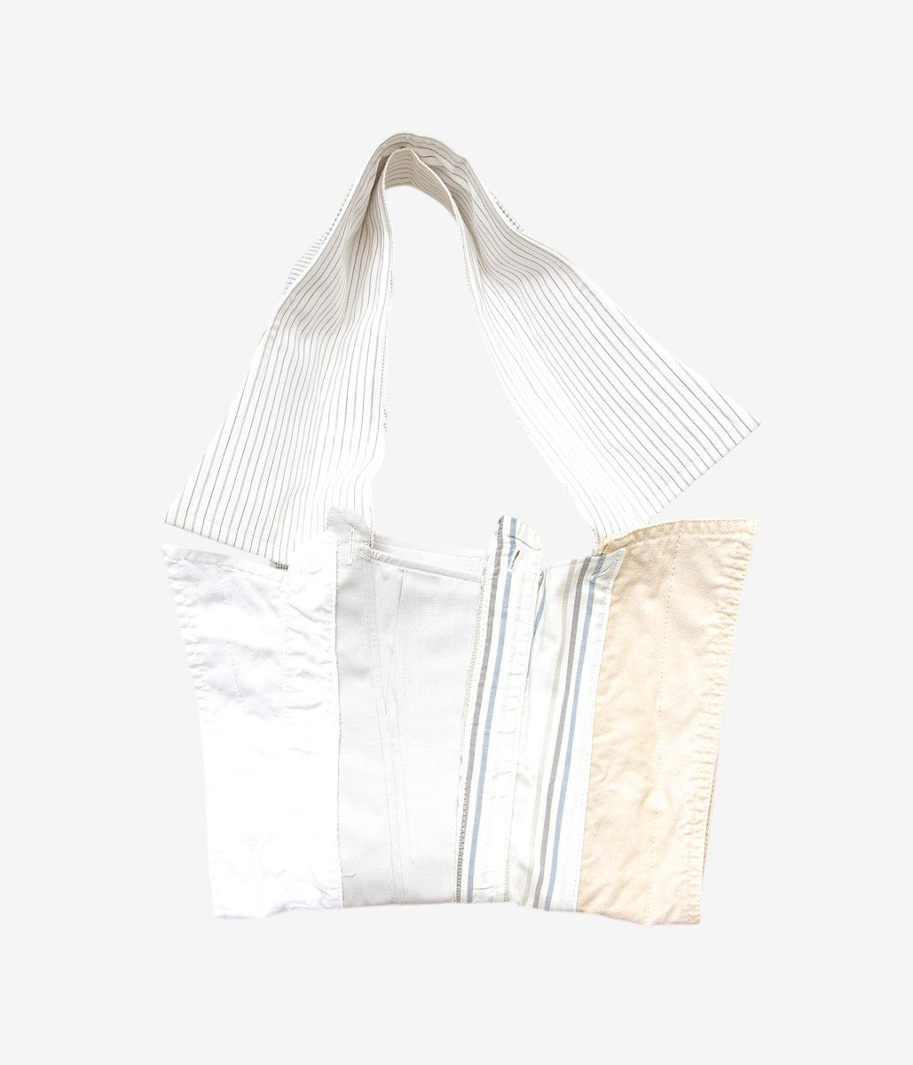 LESSICO FAMILIARE ''COLLARS BAG'' (BEIGE BROWN TONE /3)