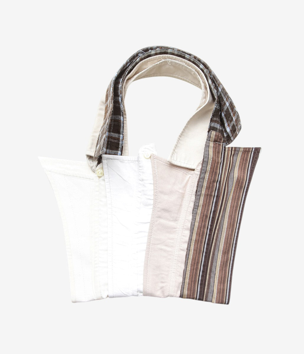 LESSICO FAMILIARE ''COLLARS BAG'' (BEIGE BROWN TONE /4)