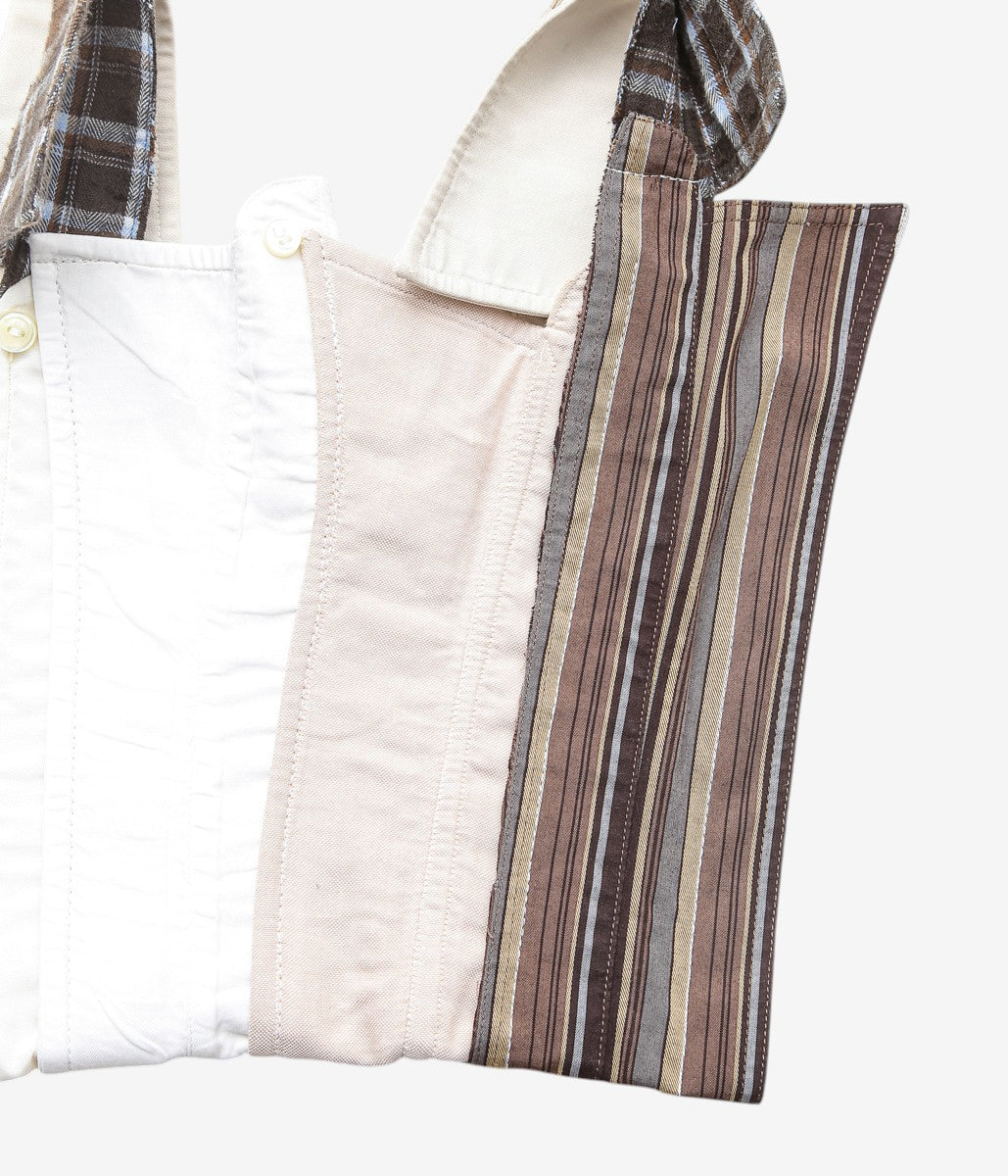 LESSICO FAMILIARE ''COLLARS BAG'' (BEIGE BROWN TONE /4)