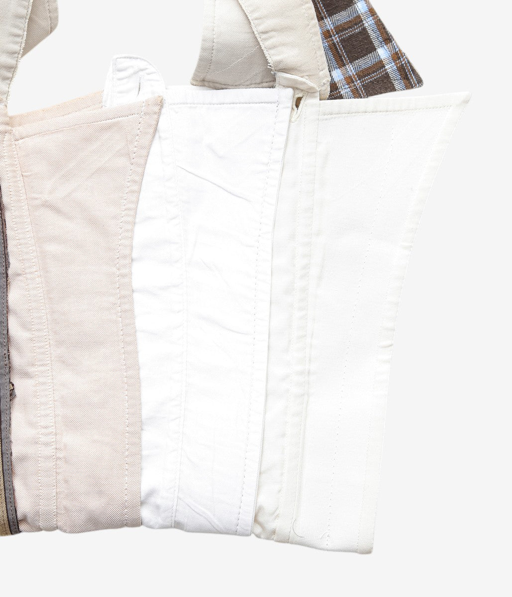 LESSICO FAMILIARE ''COLLARS BAG'' (BEIGE BROWN TONE /4)