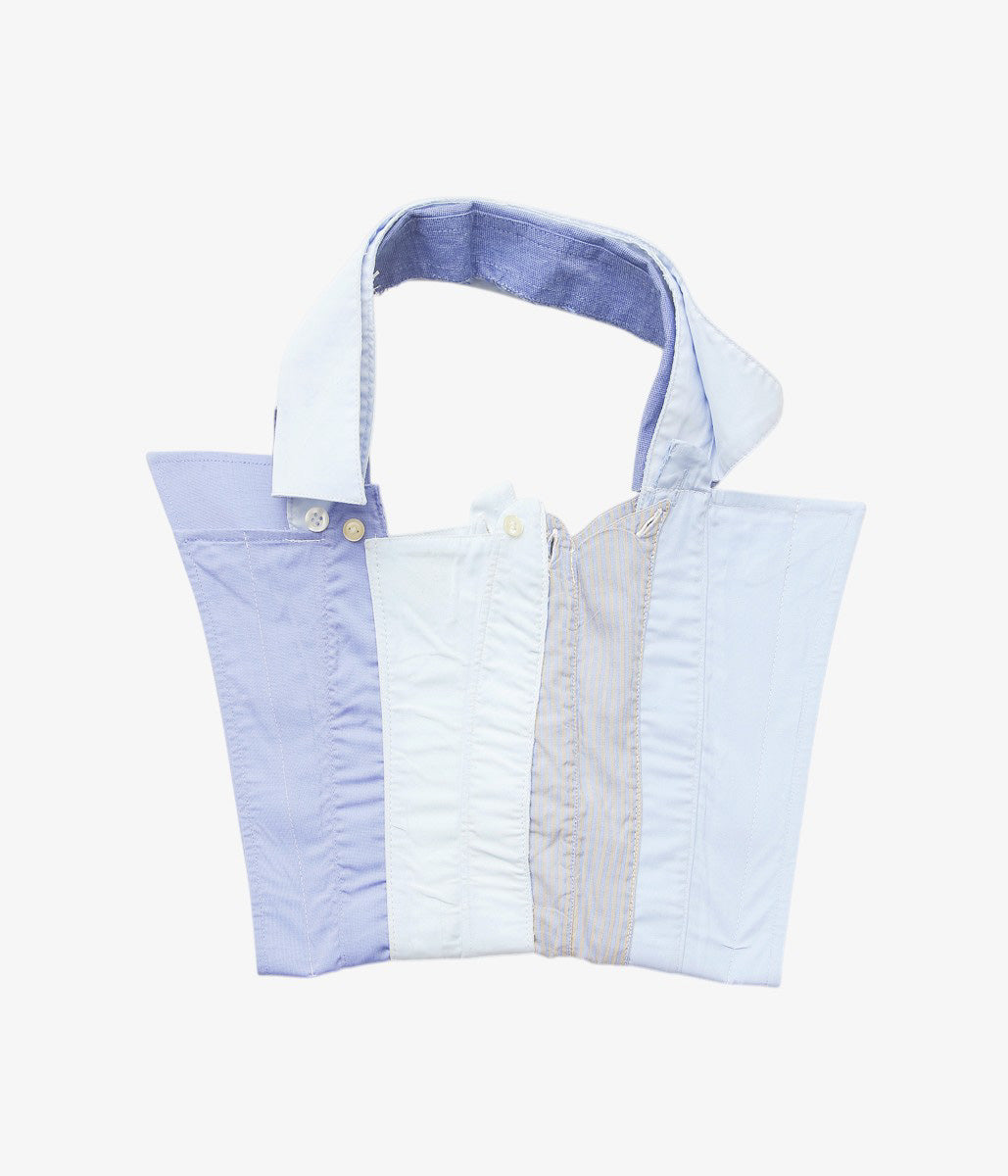 LESSICO FAMILIARE ''COLLARS BAG'' (BLUE TONE /1)