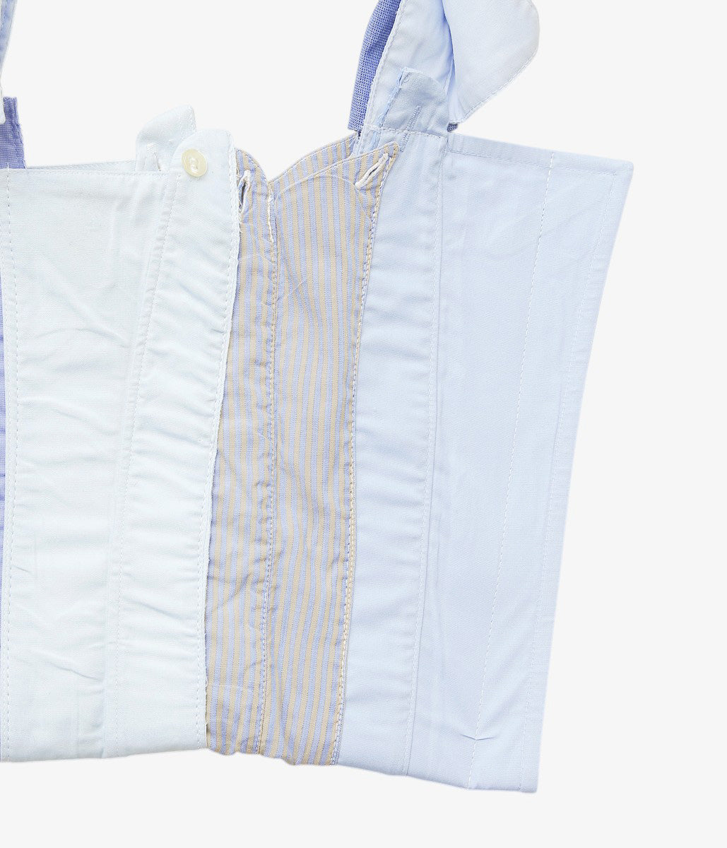 LESSICO FAMILIARE ''COLLARS BAG'' (BLUE TONE /1)