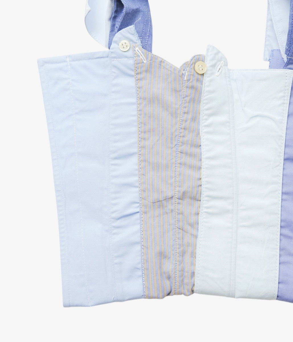 LESSICO FAMILIARE ''COLLARS BAG'' (BLUE TONE /1)