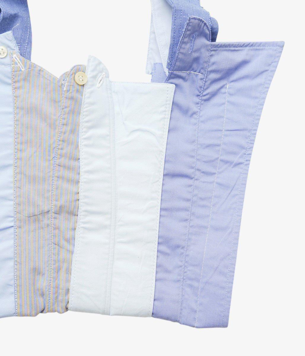 LESSICO FAMILIARE ''COLLARS BAG'' (BLUE TONE /1)