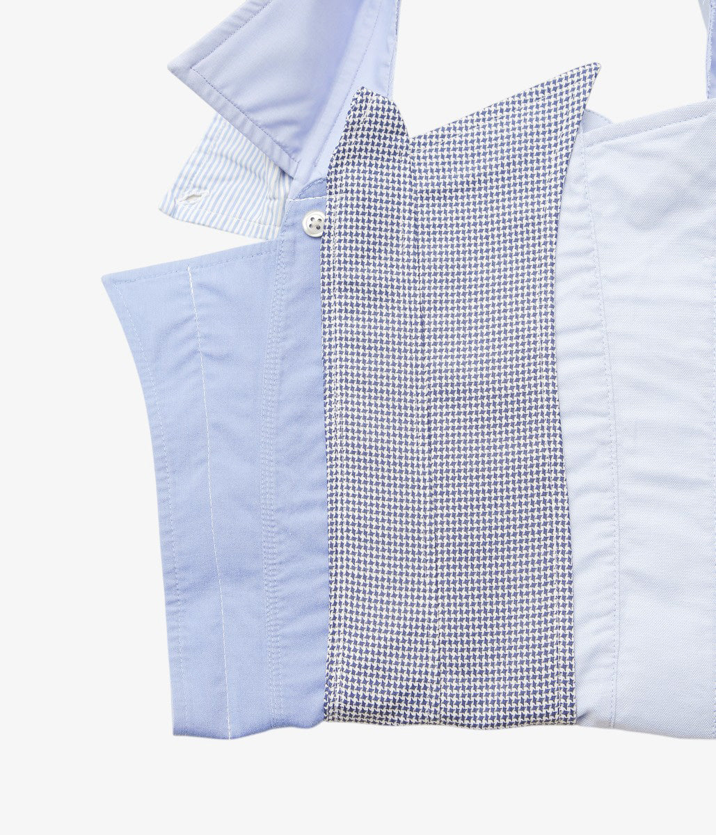 LESSICO FAMILIARE ''COLLARS BAG'' (BLUE TONE /2)