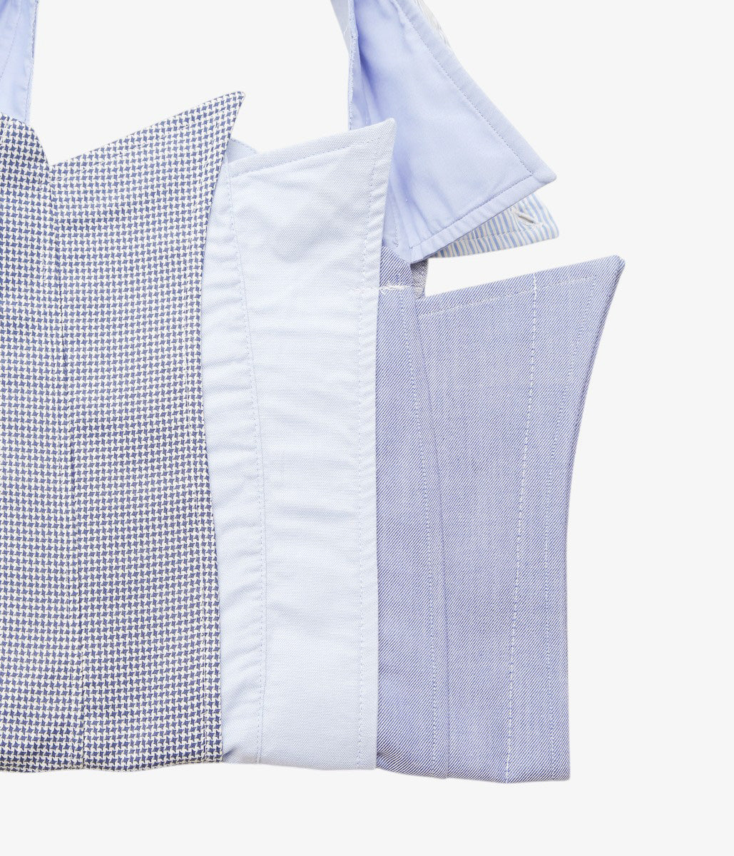 LESSICO FAMILIARE ''COLLARS BAG'' (BLUE TONE /2)